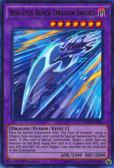 Red-Eyes Black Dragon Sword [DRL3-EN066] Ultra Rare