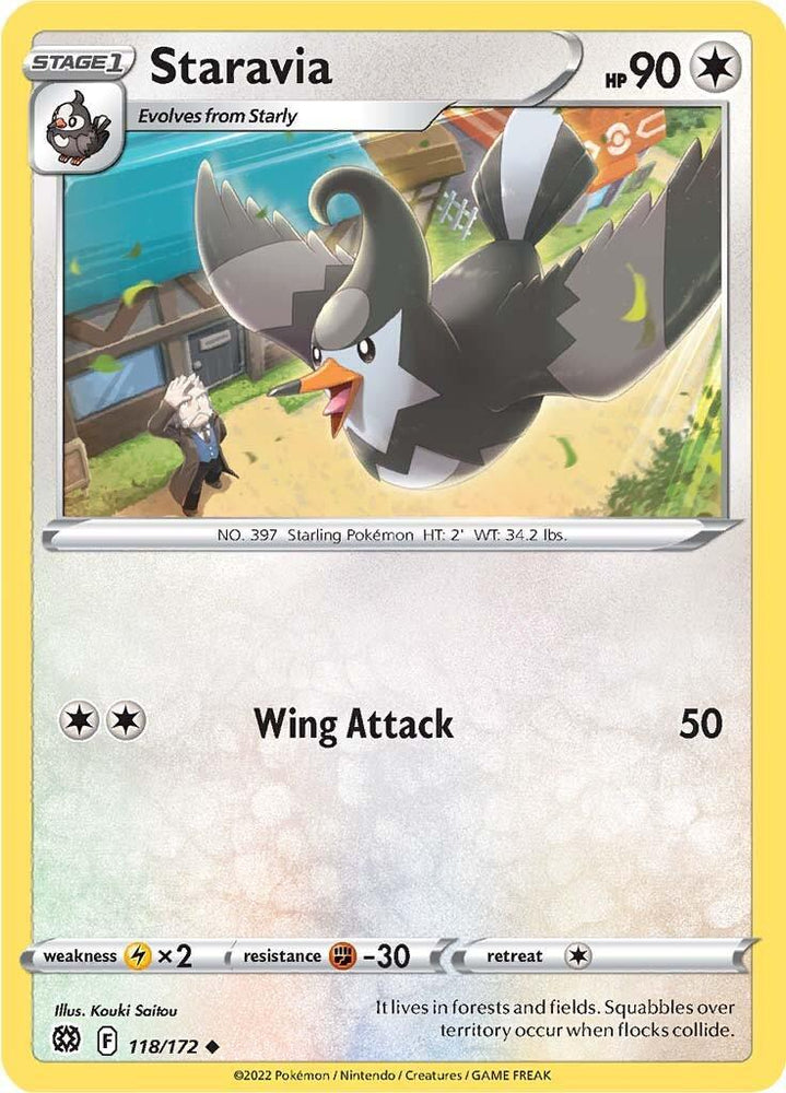 Staravia (118/172) [Sword & Shield: Brilliant Stars] (Online Only)
