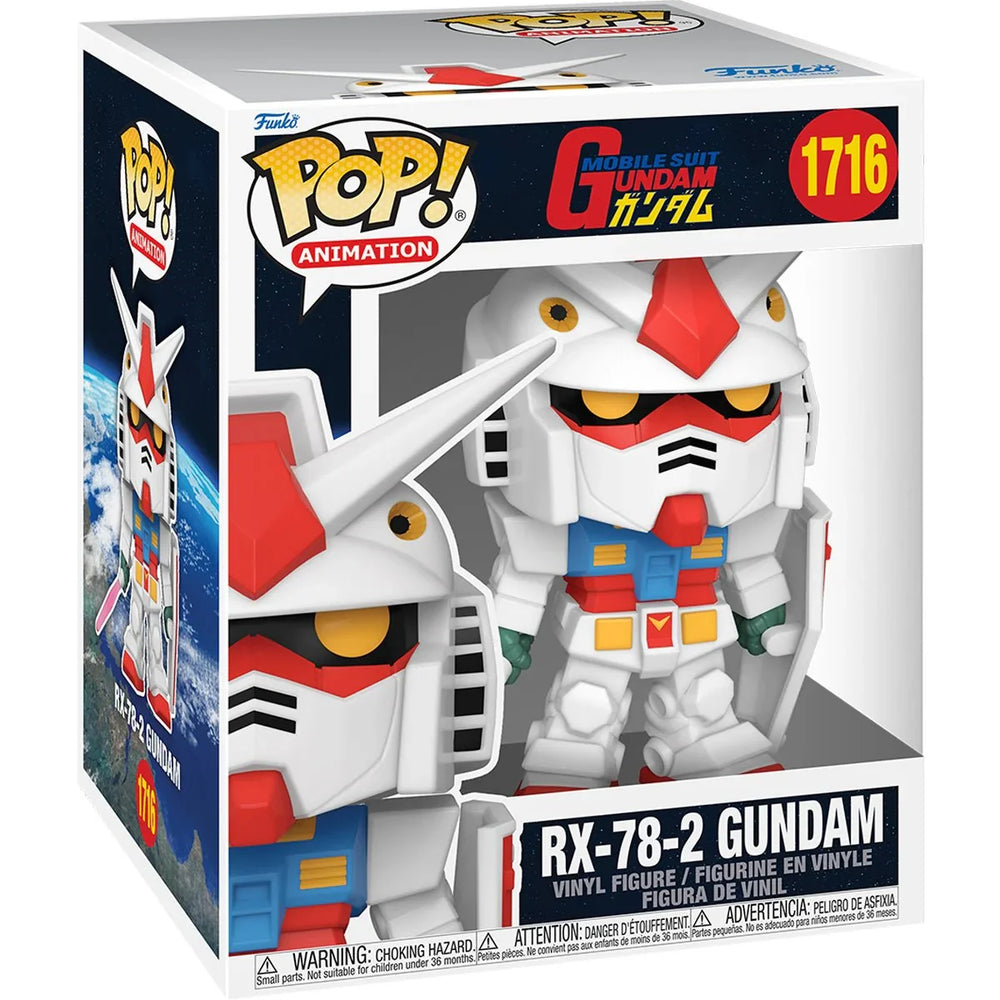 Mobile Suit Gundam RX-78-2 Gundam Super 6 1/4-Inch Funko Pop! Vinyl Figure #1716 (ONLINE ORDER ONLY)