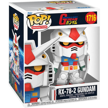 Mobile Suit Gundam RX-78-2 Gundam Super 6 1/4-Inch Funko Pop! Vinyl Figure #1716 (ONLINE ORDER ONLY)