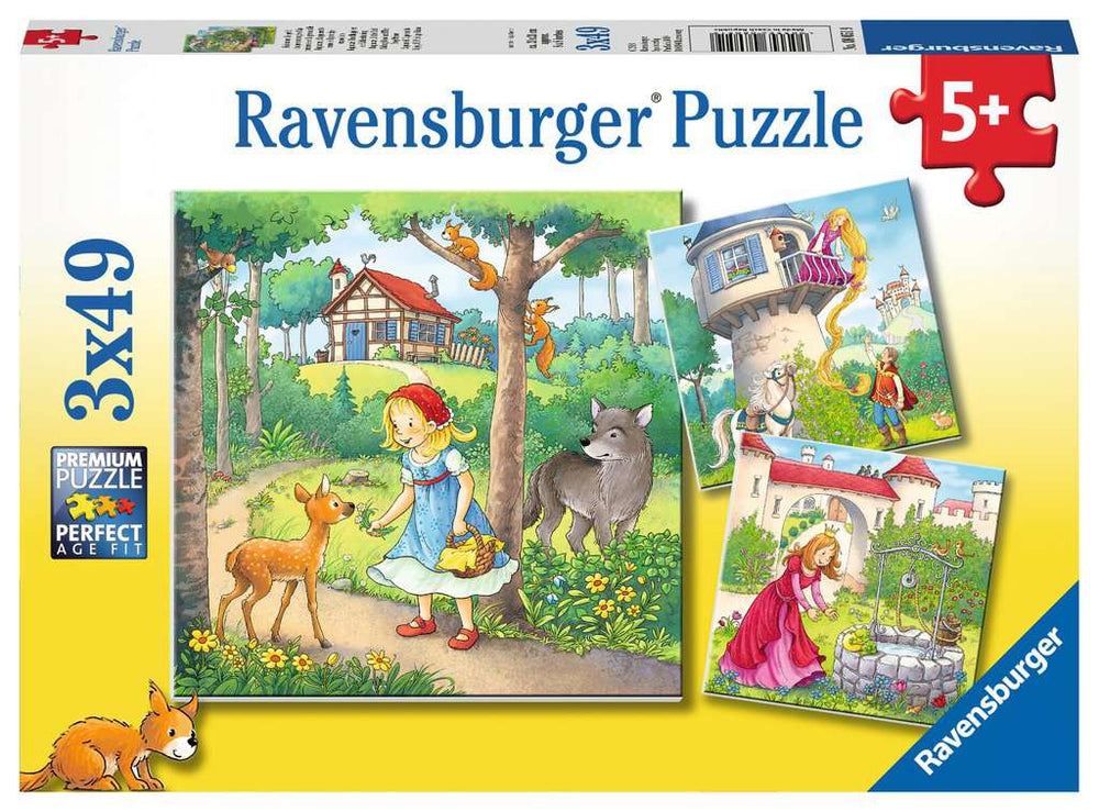 Puzzle: Rapunzel, Red Riding Hood, and The Frog Prince (ONLINE ORDER ONLY)