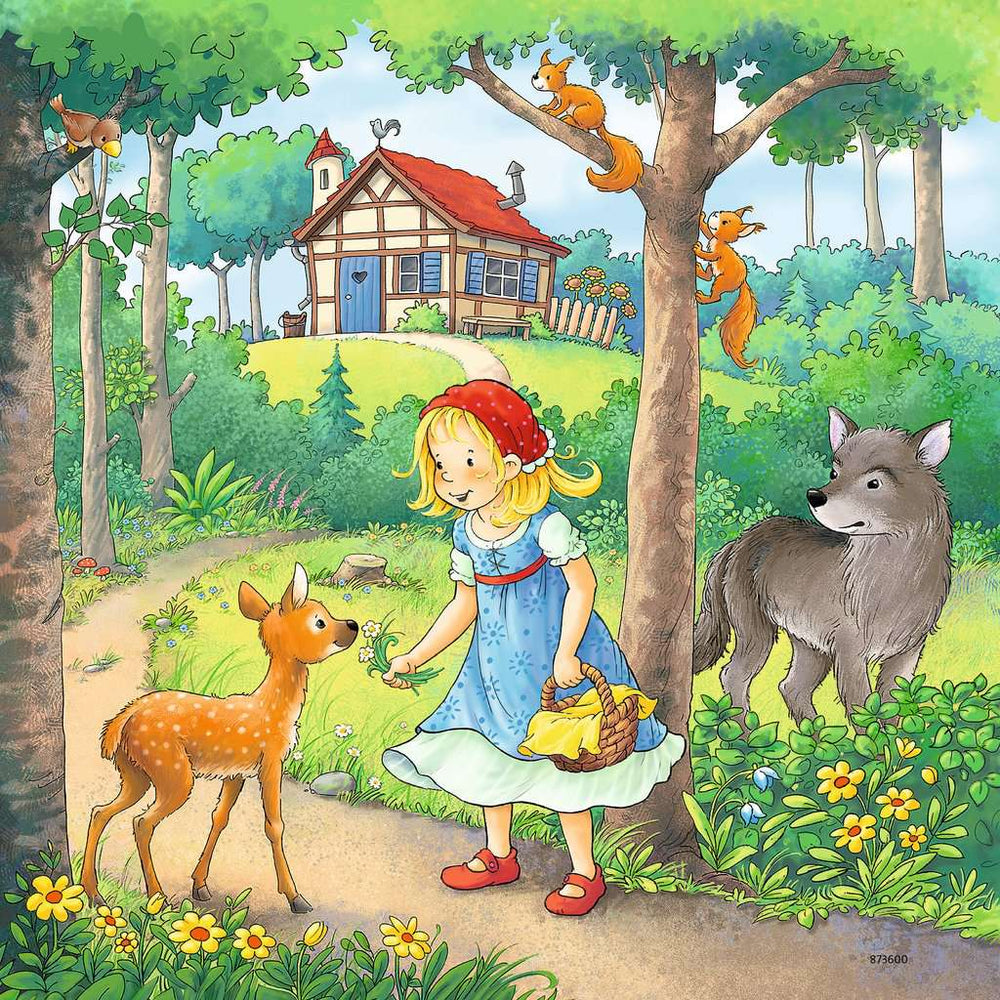 Puzzle: Rapunzel, Red Riding Hood, and The Frog Prince (ONLINE ORDER ONLY)