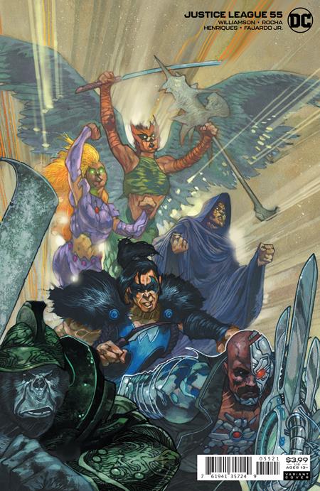 Justice League #55 B Simone Bianchi Variant (Dark Nights Death Metal) (10/21/2020) DC (ONLINE ORDER ONLY)