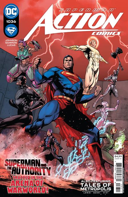 Superman Action Comics #1036 A Daniel Sampere Phillip Kennedy Johnson (10/26/2021) Dc (ONLINE ORDER ONLY)