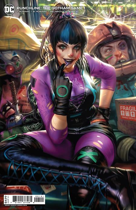 Punchline The Gotham Game #1 (Of 6) B Derrick Chew Card Stock Variant (10/25/2022) Dc (ONLINE ORDER ONLY)