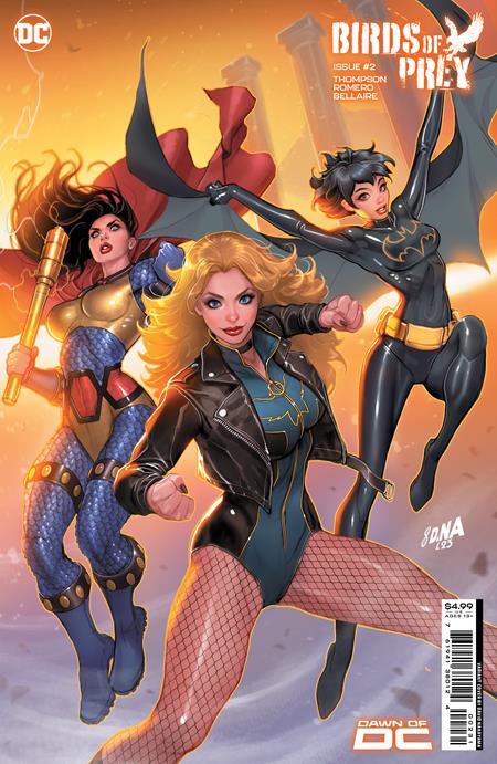 Birds Of Prey #2 C David Nakayama Connecting Variant (10/03/2023) Dc (ONLINE ORDER ONLY)