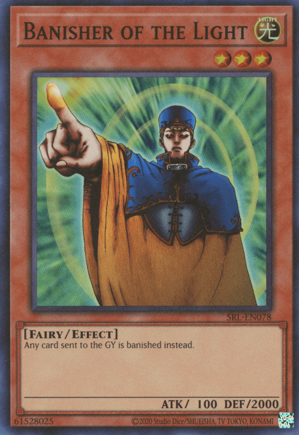 Banisher of the Light [SRL-EN078] Super Rare (ONLINE ORDER ONLY)