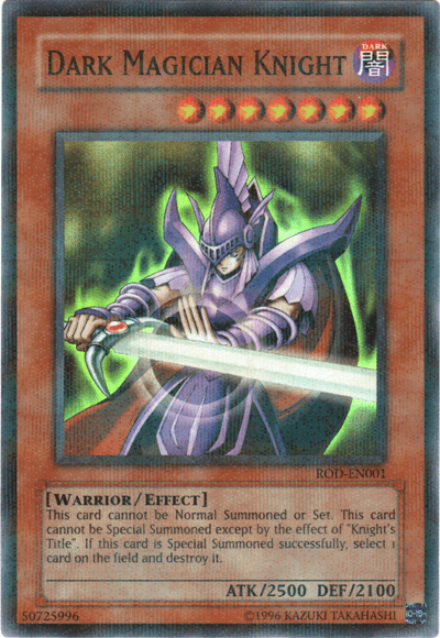 Dark Magician Knight (Reshef of Destruction) [ROD-EN001] Super Rare (ONLINE ORDER ONLY)