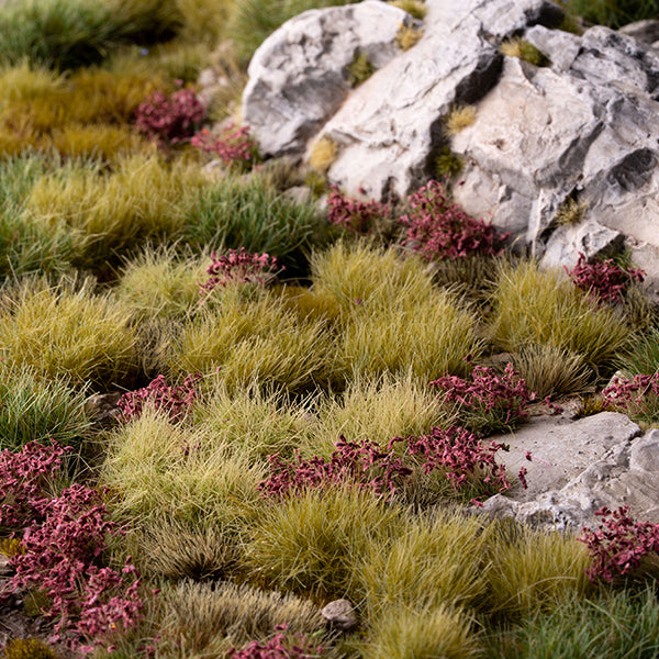 Gamers Grass Tufts: Dark Purple Flowers- Wild (ONLINE ORDER ONLY)