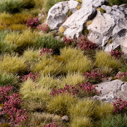 Gamers Grass Tufts: Dark Purple Flowers- Wild (ONLINE ORDER ONLY)