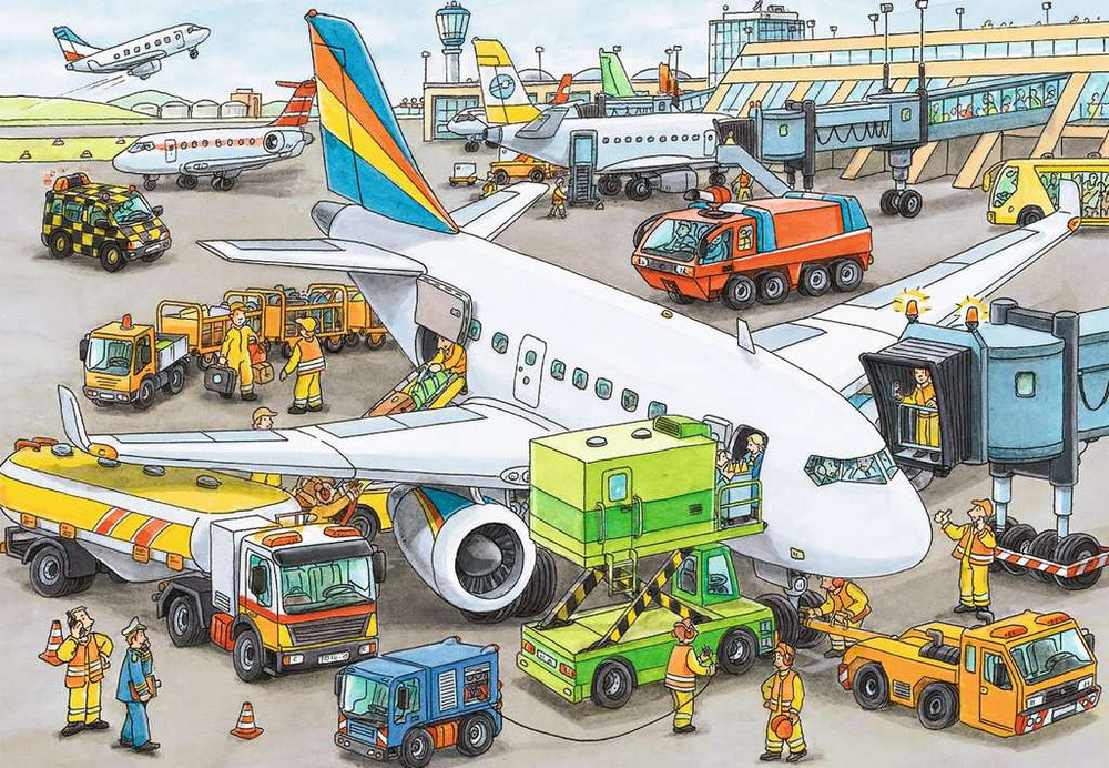 Puzzle: Busy Airport (ONLINE ORDER ONLY)