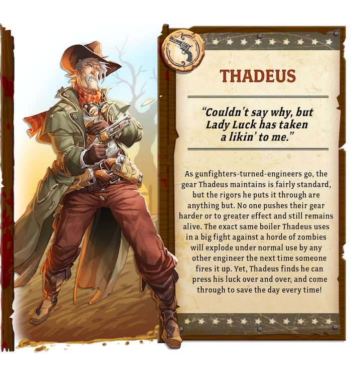 Zombicide: Undead or Alive - Gears & Guns (ONLINE ORDER ONLY)