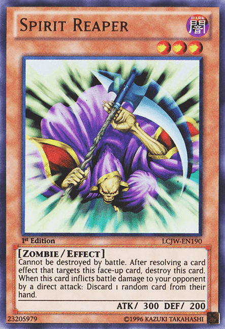 Spirit Reaper [LCJW-EN190] Ultra Rare (ONLINE ORDER ONLY)