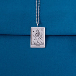 Disney X RockLove BEAUTY AND THE BEAST Belle Tablet Necklace (ONLINE ORDER ONLY)