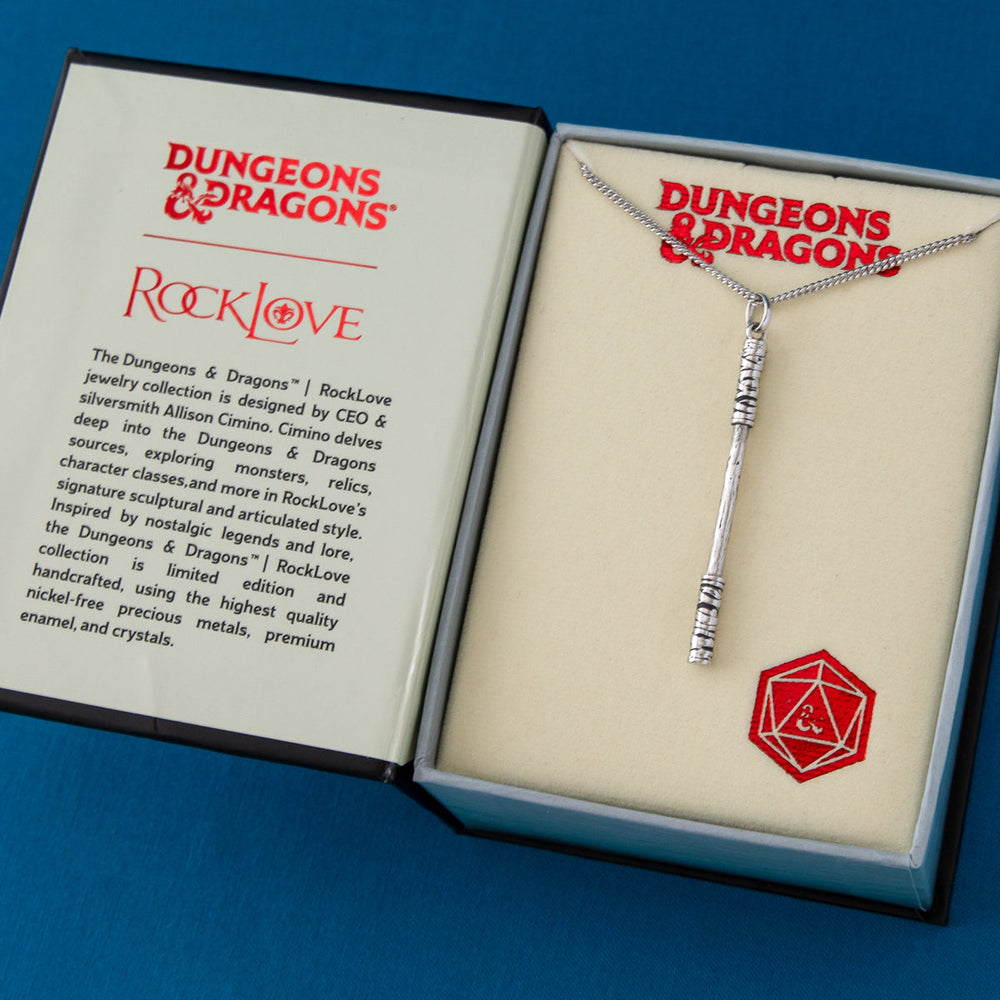 Dungeons and Dragons X RockLove Monk Staff Necklace (ONLINE ORDER ONLY)