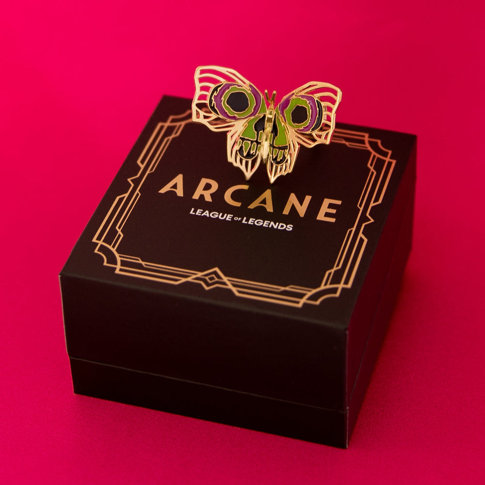 League of Legends X RockLove ARCANE Jinx Butterfly Ring (ONLINE ORDER ONLY)