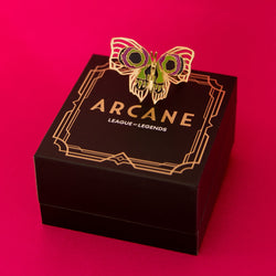 League of Legends X RockLove ARCANE Jinx Butterfly Ring (ONLINE ORDER ONLY)