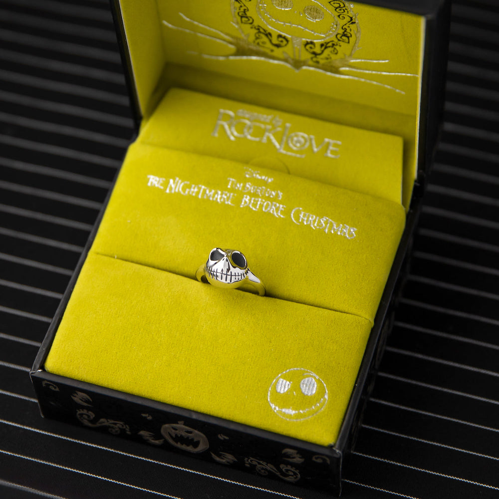 Disney X RockLove THE NIGHTMARE BEFORE CHRISTMAS Jack Skellington Ring (ONLINE ORDER ONLY)