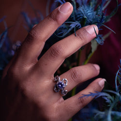 Disney X RockLove THE NIGHTMARE BEFORE CHRISTMAS Sally Thistle Ring (ONLINE ORDER ONLY)