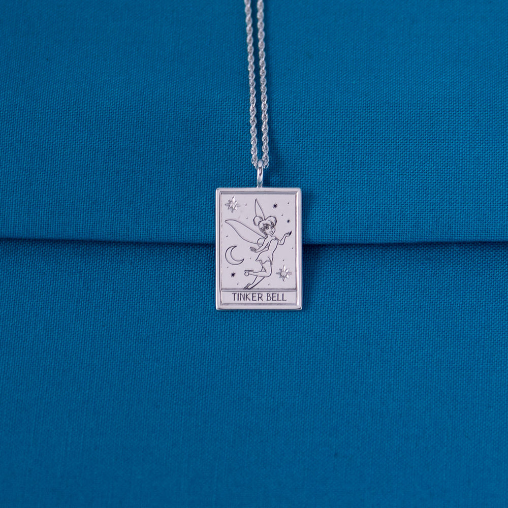 Disney X RockLove PETER PAN Tinker Bell Tablet Necklace (ONLINE ORDER ONLY)
