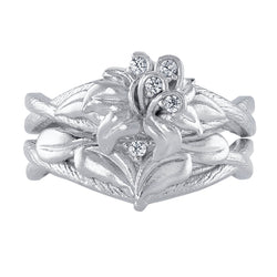 Disney X RockLove DISNEY TANGLED Rapunzel Sundrop Flower Stacker Rings (ONLINE ORDER ONLY)