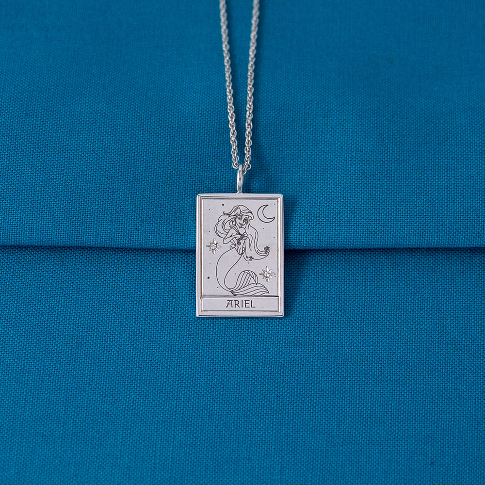 Disney X RockLove THE LITTLE MERMAID Ariel Tablet Necklace (ONLINE ORDER ONLY)