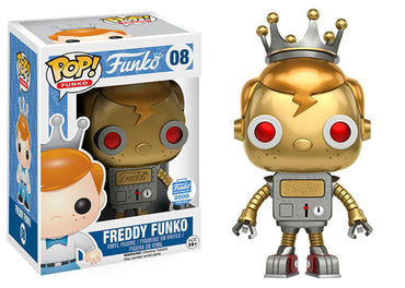 Robot Freddy Funko (Gold) 08 - Funko HQ Exclusive /2000 Made (Online Order Only)