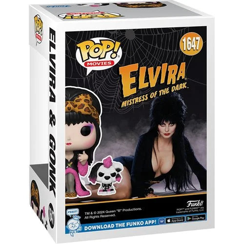 Elvira and Gonk Funko Pop! Vinyl Figure #1647 and Buddy (ONLINE ORDER ONLY)