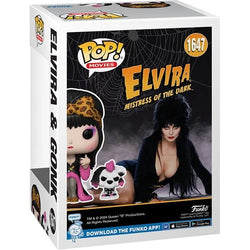 Elvira and Gonk Funko Pop! Vinyl Figure #1647 and Buddy (ONLINE ORDER ONLY)