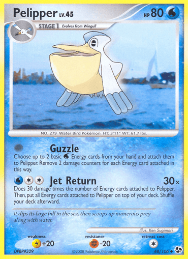 Pelipper (48/106) [Diamond & Pearl: Great Encounters] (Online Only)