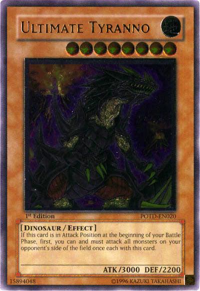 Ultimate Tyranno [POTD-EN020] Ultimate Rare (ONLINE ORDER ONLY)