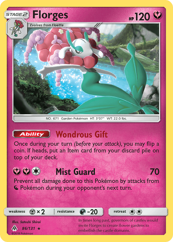Florges (86/131) [Sun & Moon: Forbidden Light] (Online Only)