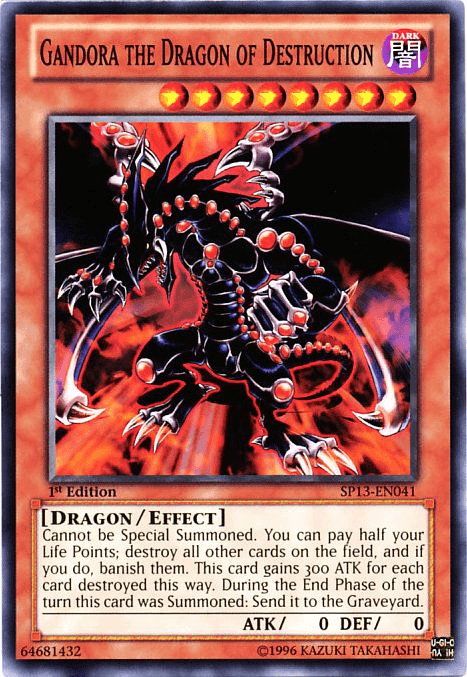 Gandora the Dragon of Destruction [SP13-EN041] Common (ONLINE ORDER ONLY)