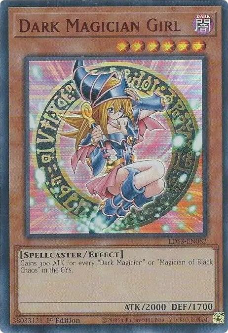 Dark Magician Girl (Red) [LDS3-EN082] Ultra Rare (ONLINE ORDER ONLY)