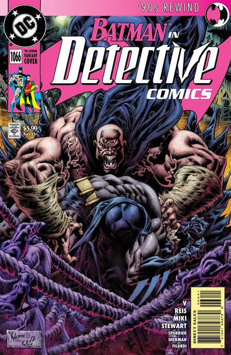 Batman Detective Comics #1066 C Kyle Hotz 90S Cover Month Card Stock Variant (11/22/2022) Dc (ONLINE ORDER ONLY)