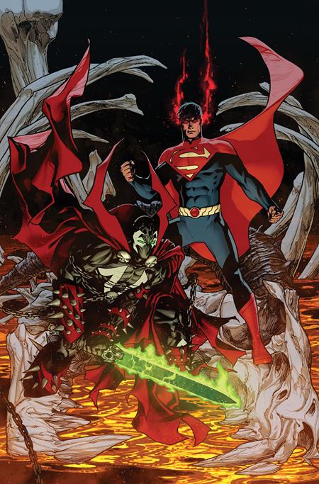 Superman Son Of Kal-El #18 E Ryan Sook Batman Spawn Variant (Kal-El Returns) (12/13/2022) Dc (ONLINE ORDER ONLY)