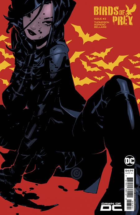 Birds Of Prey #3 B Chris Bachalo Card Stock Variant (11/07/2023) Dc (ONLINE ORDER ONLY)