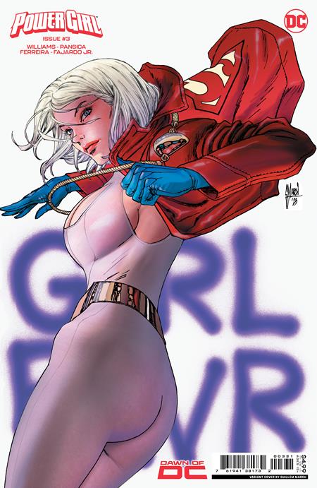 Power Girl #3 C Guillem March Card Stock Variant (11/28/2023) Dc (ONLINE ORDER ONLY)