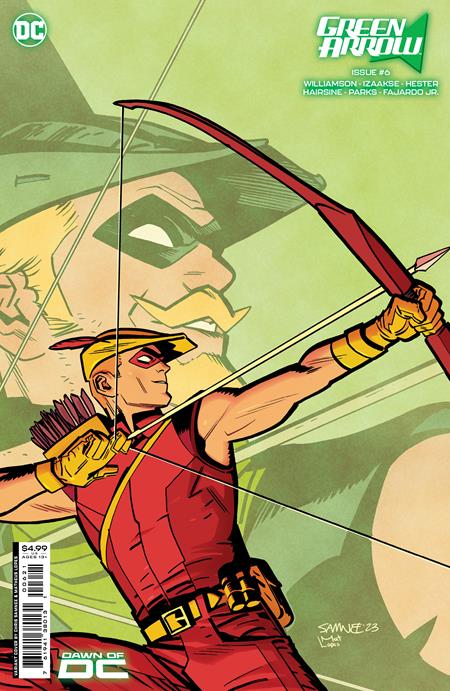 Green Arrow #6 (Of 6) B Chris Samnee Card Stock Variant (11/28/2023) Dc (ONLINE ORDER ONLY)