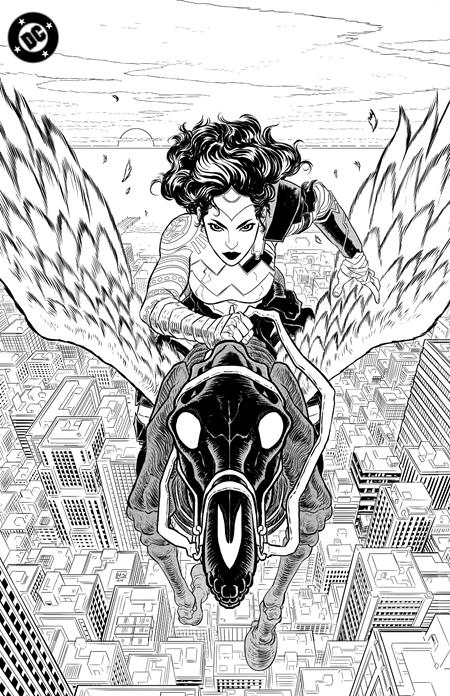Absolute Wonder Woman #1 Noir Edition C Hayden Sherman Foil Virgin Variant (11/27/2024) Dc (ONLINE ORDER ONLY)