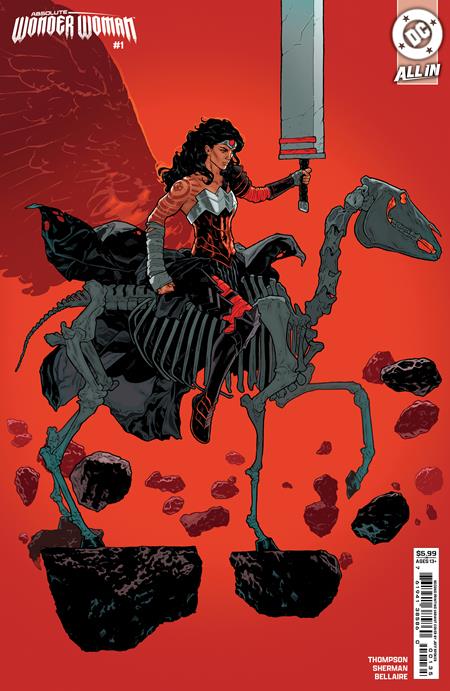Absolute Wonder Woman #1 2nd Print B Jeff Spokes Variant (11/27/2024) Dc (ONLINE ORDER ONLY)