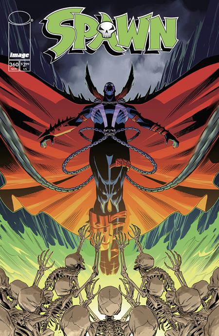 Spawn #360 B Marco Failla Variant (01/01/2025) Image (ONLINE ORDER ONLY)