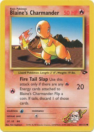 Blaine's Charmander (60/132) [Gym Challenge Unlimited] (Online Only)