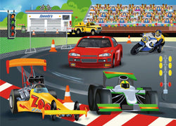 Puzzle: Day at The Races (ONLINE ORDER ONLY)