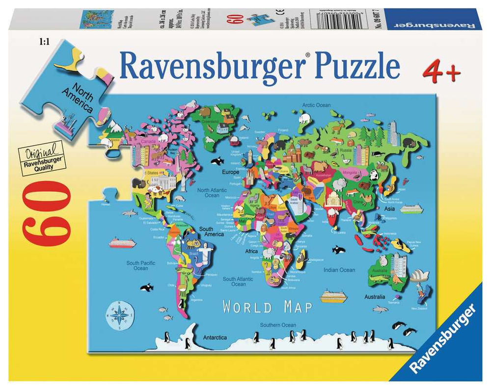 Puzzle: World Map (ONLINE ORDER ONLY)