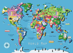 Puzzle: World Map (ONLINE ORDER ONLY)