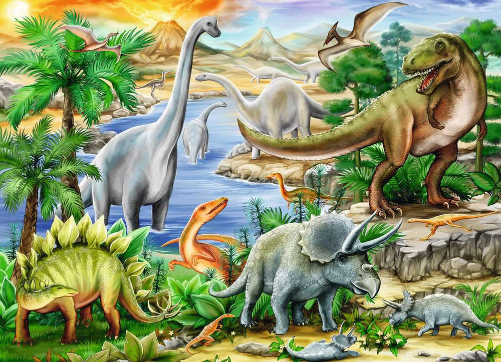Puzzle: Prehistoric Life (ONLINE ORDER ONLY)