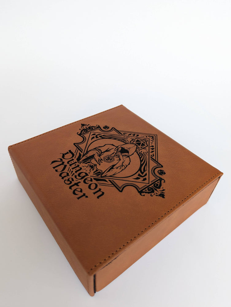 The Fate Twister - D&D - Vegan Leather Dice Box (ONLINE ORDER ONLY)