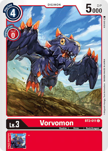 Vorvomon [BT2-011] [Release Special Booster Ver.1.5] (ONLINE ORDER ONLY)