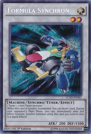 Formula Synchron [LC5D-EN041] Secret Rare (ONLINE ORDER ONLY)